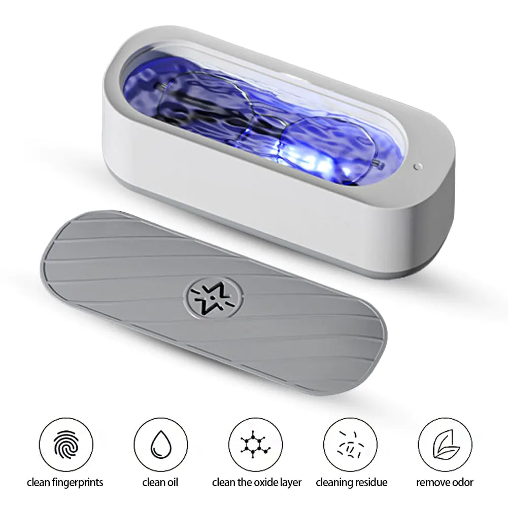 High-Frequency Cleaning Machine/ Ultrasonic Jewelry Accessories Cleaner/ Eye glass Cleaner - SecureTravelGlow