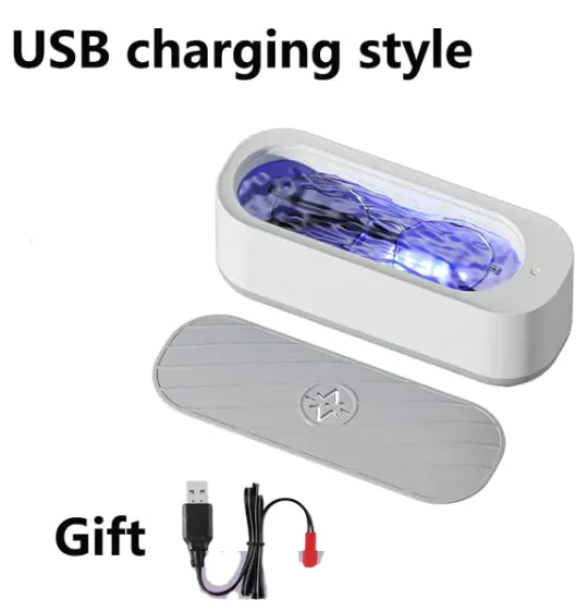 High-Frequency Cleaning Machine/ Ultrasonic Jewelry Accessories Cleaner/ Eye glass Cleaner - SecureTravelGlow