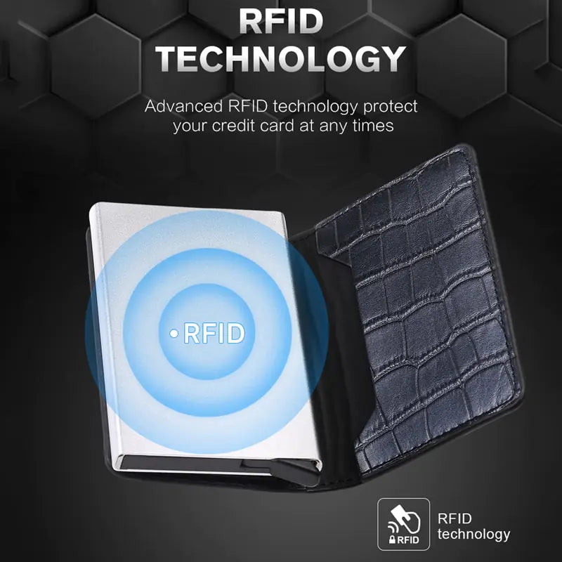 RFID Secure Smart Wallet & Purse Combo
