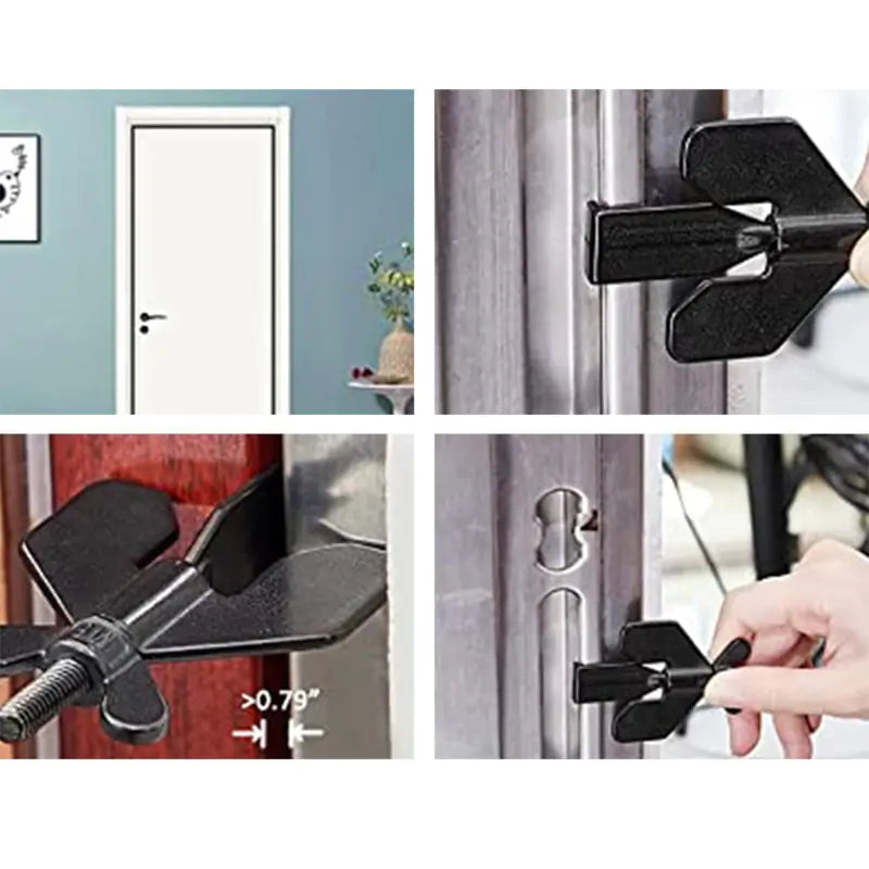 Portable Door Lock - SecureTravelGlow