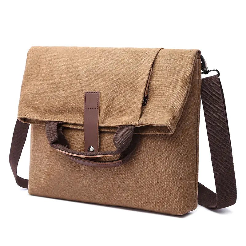 Men's Casual Anti-theft Canvas Single-shoulder Bag