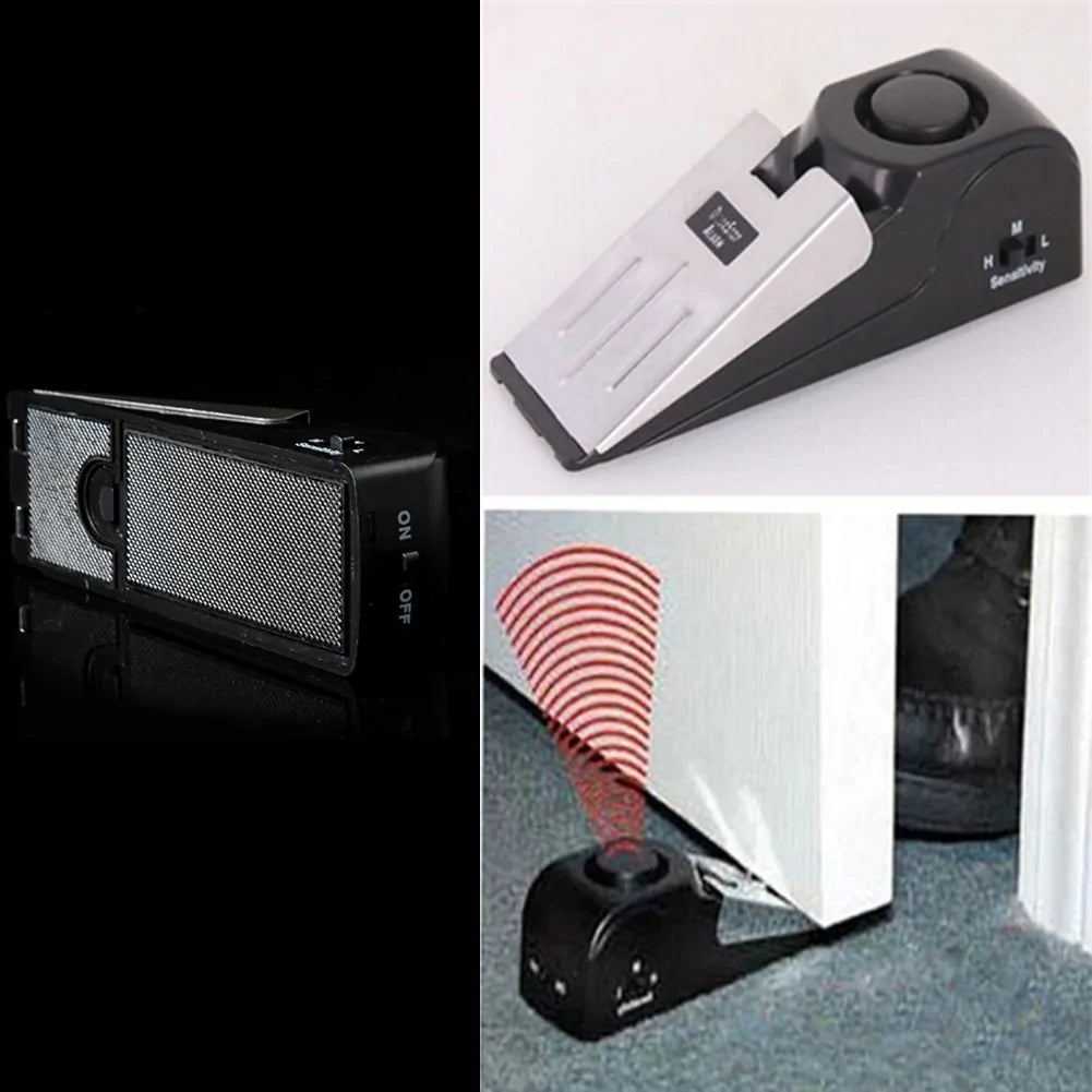 Door Stop Alarm - Portable Traveling Security - SecureTravelGlow