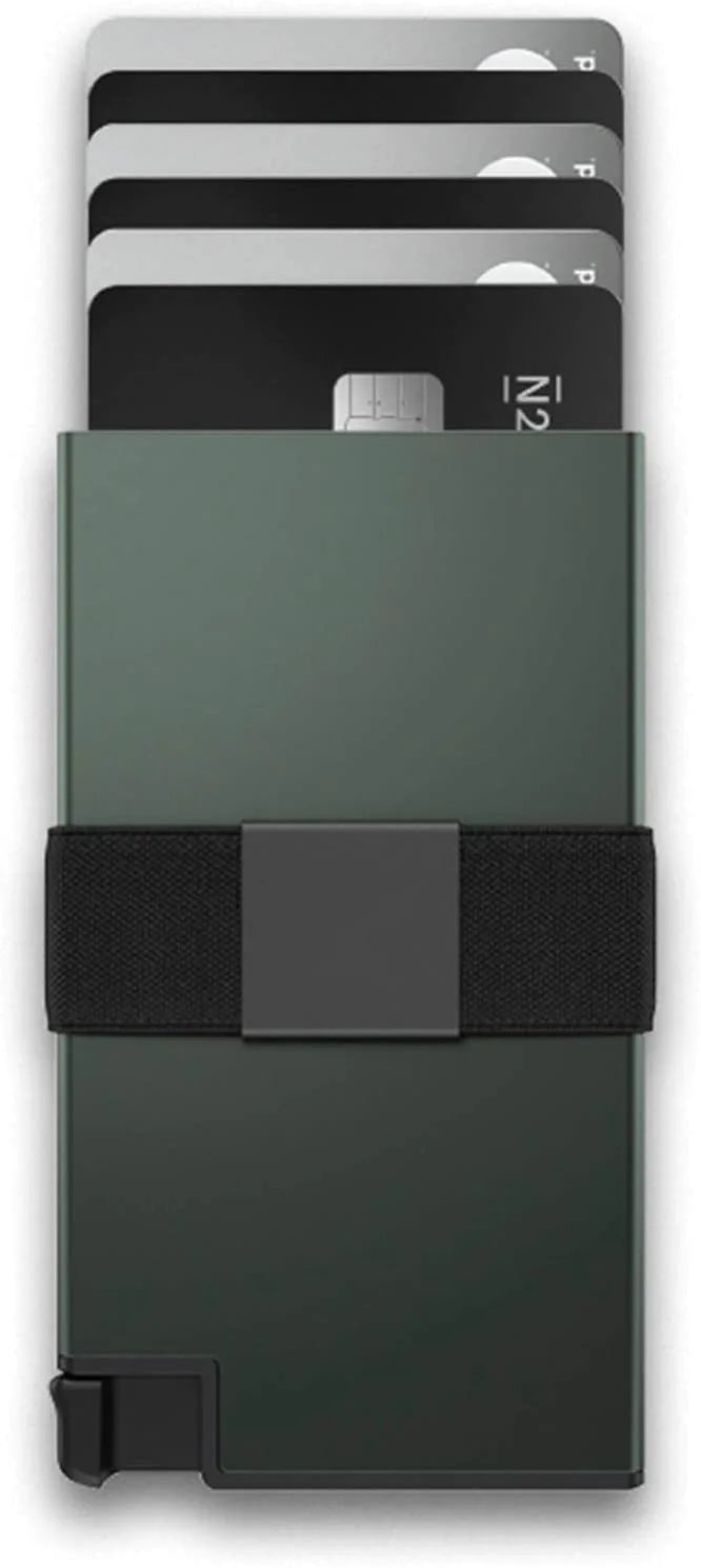 Anti-theft Brush Metal Aluminum Alloy Card Bag