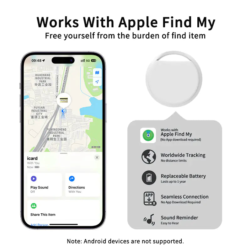 Bluetooth Tracker & Anti-Loss Alarm