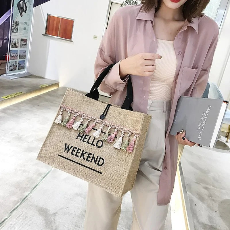 Summer Beach Bag - SecureTravelGlow