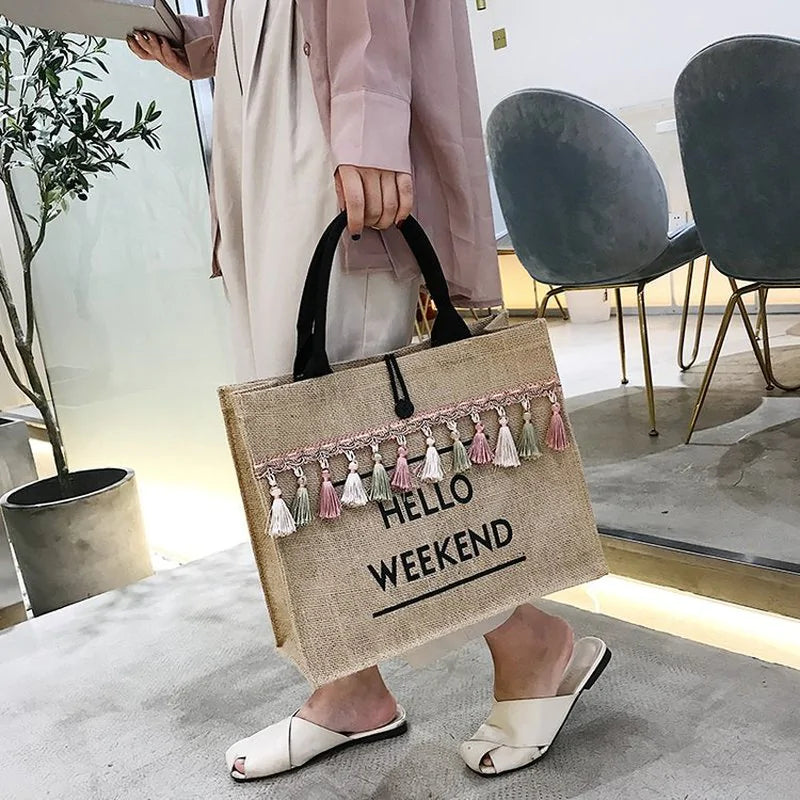Summer Beach Bag - SecureTravelGlow