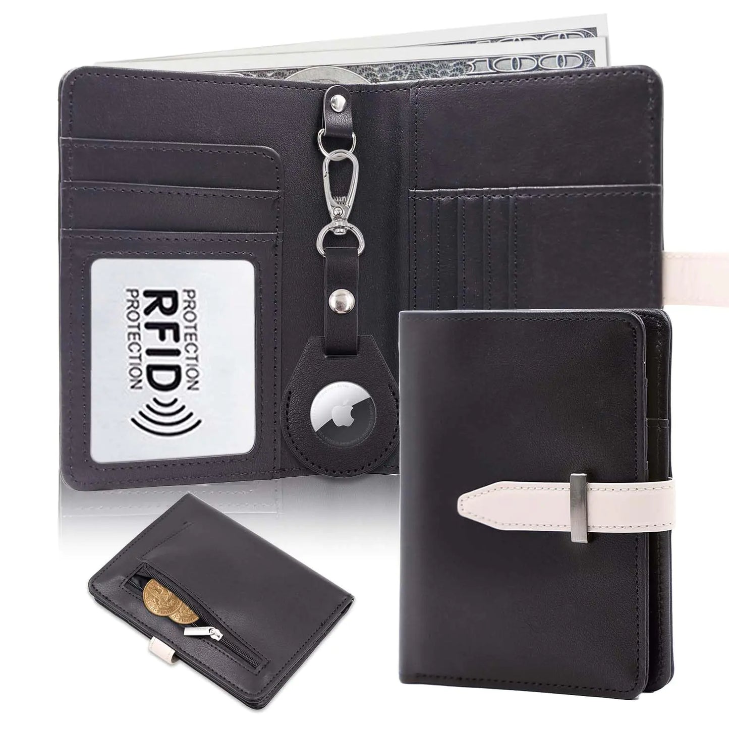 RFID & Airtag Passport Cover