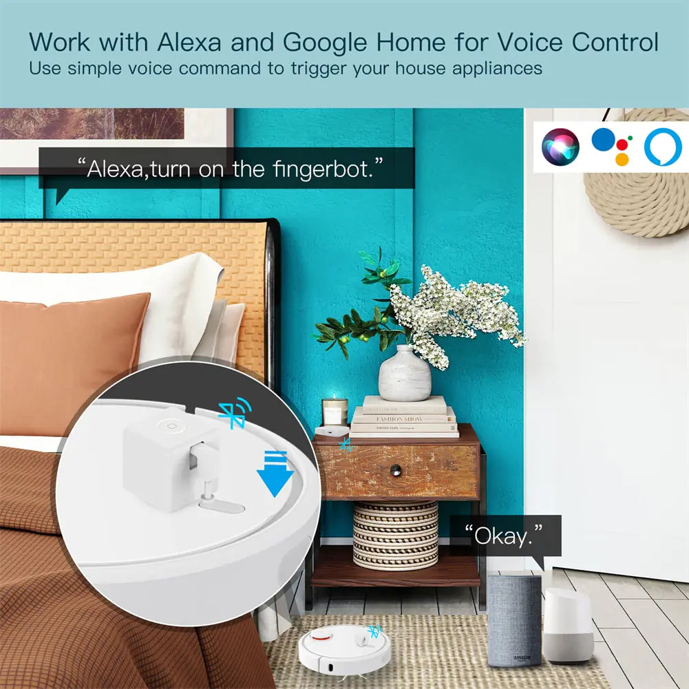 Smart Bluetooth Fingerbot - SecureTravelGlow