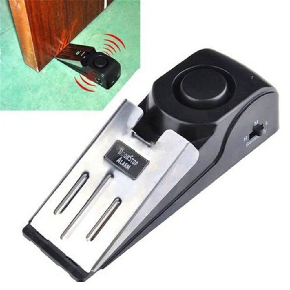 Door Stop Alarm - Portable Traveling Security - SecureTravelGlow