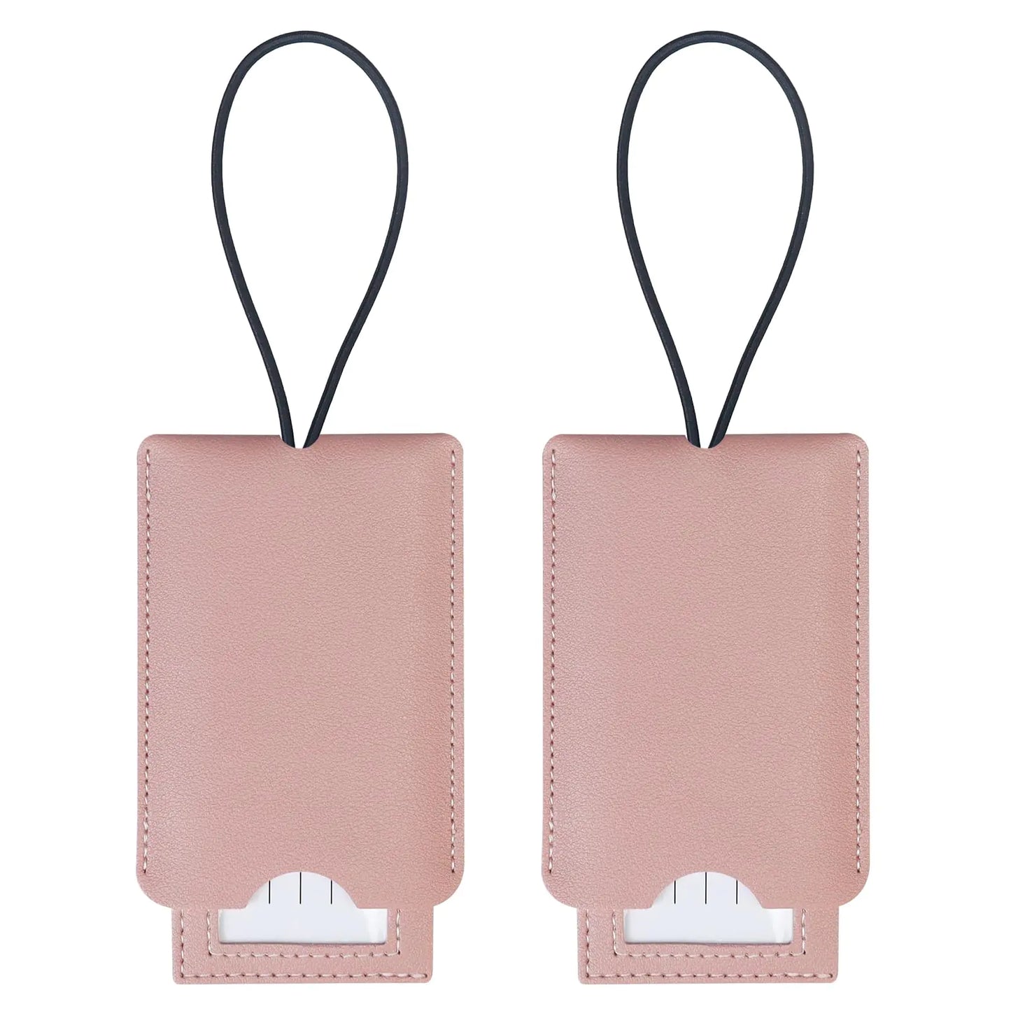 Durable Travel Suitcase Tags - PU Leather & Privacy Cover