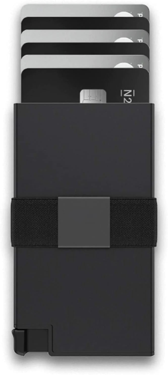 Anti-theft Brush Metal Aluminum Alloy Card Bag