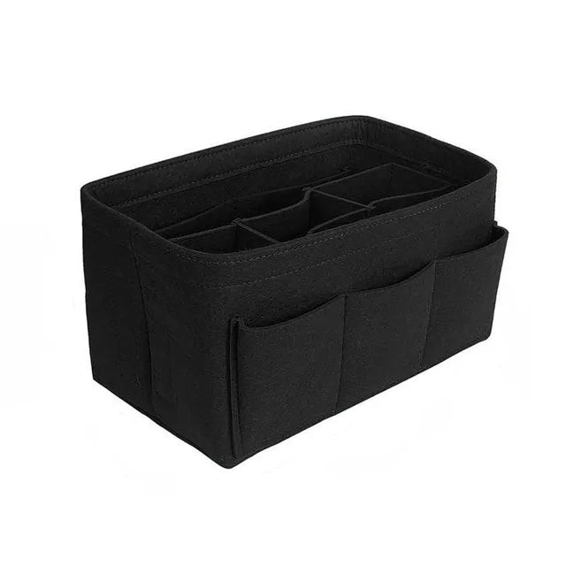 Bag Insert Organizer/ Tote Bag Insert Organizer/ Make Up Organizer/ Travel Item - SecureTravelGlow