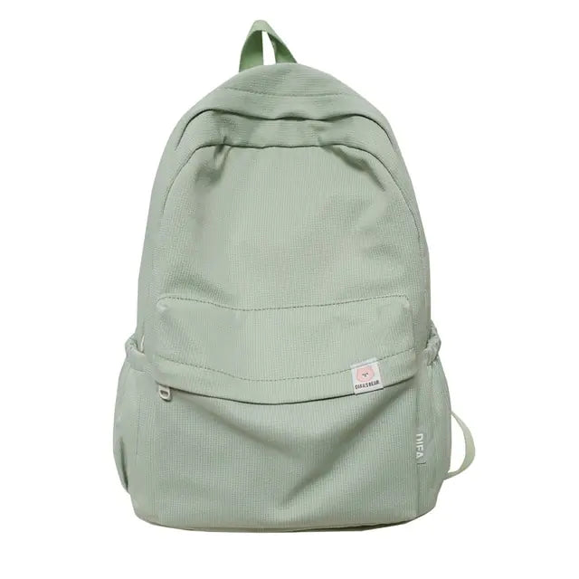 Female Travel Bag/ Pastel Aesthetic Back pack/ School bag - SecureTravelGlow