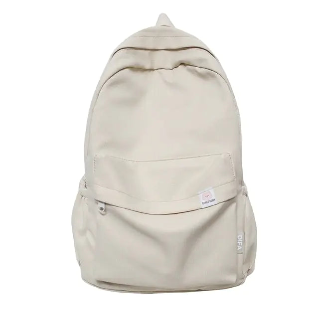 Female Travel Bag/ Pastel Aesthetic Back pack/ School bag - SecureTravelGlow