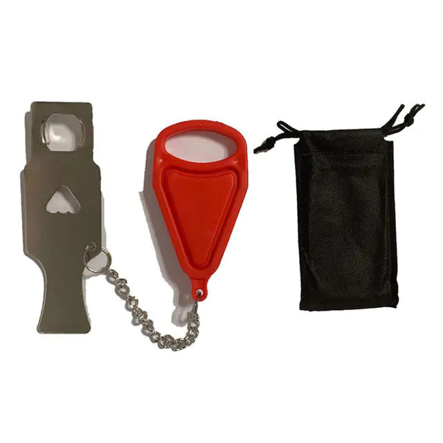 Portable Hotel Door Lock Locks Self-Defense Door Stop - SecureTravelGlow