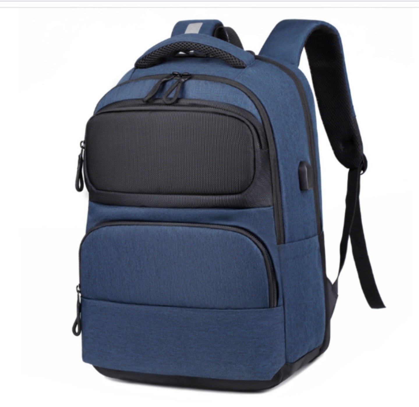Anti-Theft Backpack with USB Charging & Splash Resistance