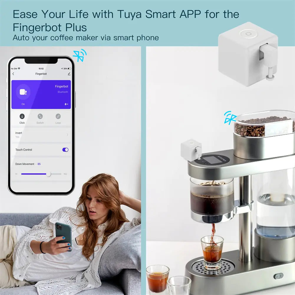 Smart Bluetooth Fingerbot - SecureTravelGlow
