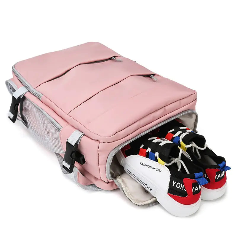 Women's Travel Backpack - SecureTravelGlow