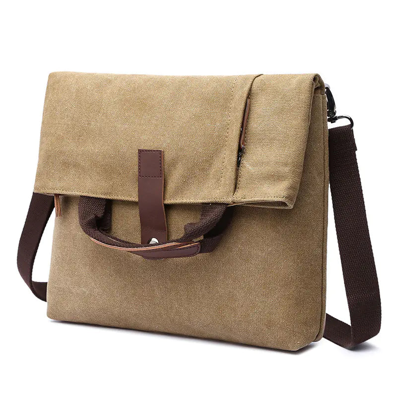 Men's Casual Anti-theft Canvas Single-shoulder Bag