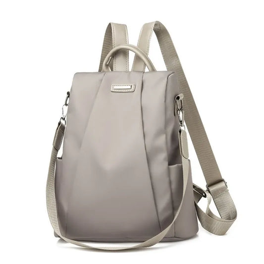 Women's Anti-theft Nylon Travel Backpack - SecureTravelGlow