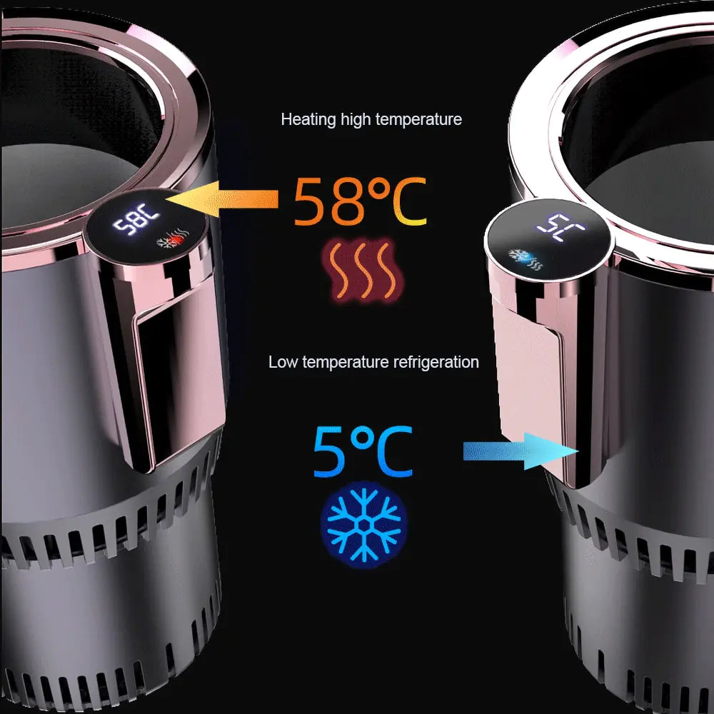 Smart Hot And Cold Cup Holder - SecureTravelGlow