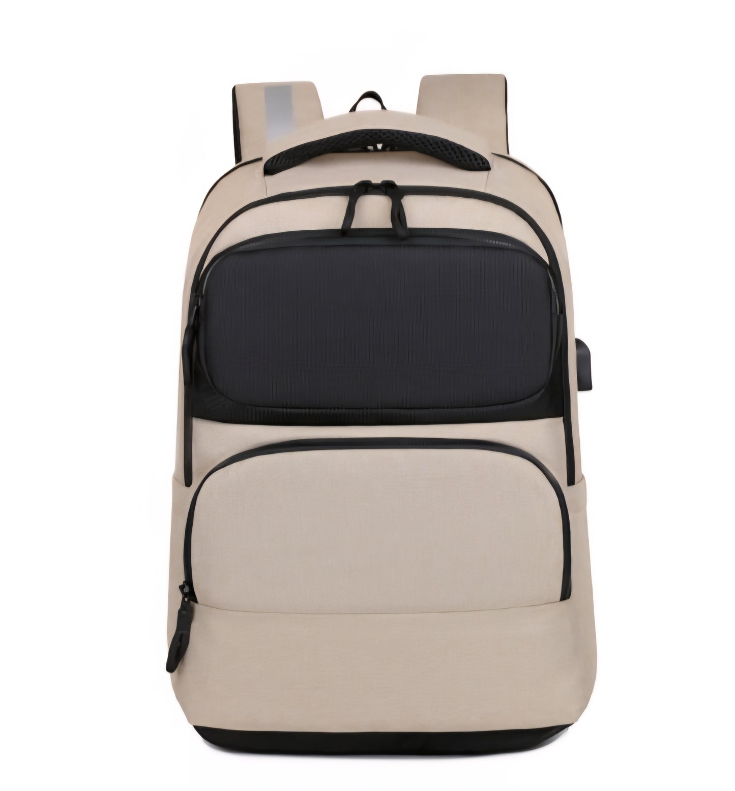 Anti-Theft Backpack with USB Charging & Splash Resistance